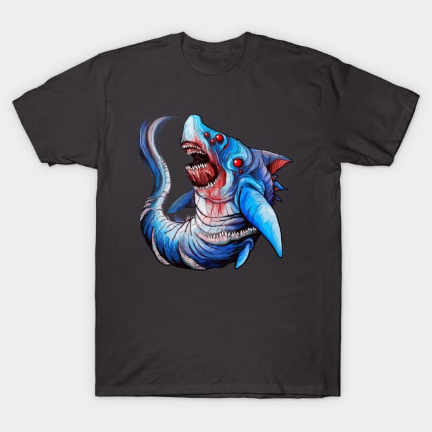 Shark Mutant T-Shirt by RadioactiveUppercut